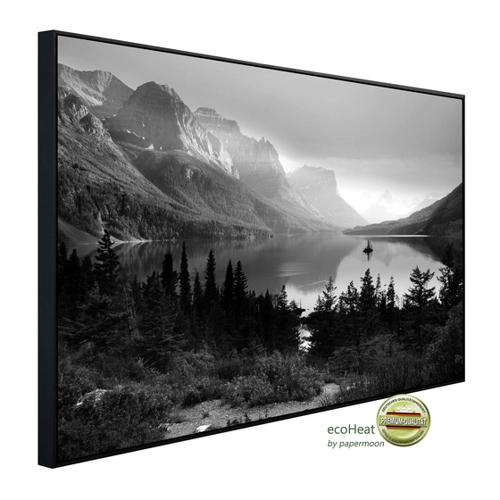 Bild von papermoon Infrarotheizung »EcoHeat - Landschaft Schwarz + Weiss« im Test