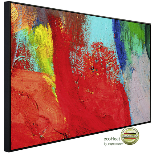 Bild von papermoon Infrarotheizung »EcoHeat - Abstrakt Farben«, Matt-Effekt - bunt
