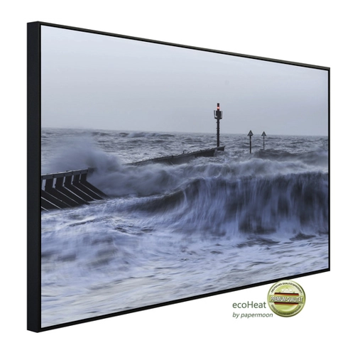 Bild von Produkt-Check: papermoon Infrarotheizung »EcoHeat - Strand mit Wellen«