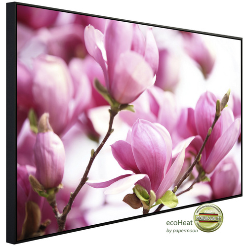 Bild von papermoon Infrarotheizung »EcoHeat - Rosa Magnolie«, Matt-Effekt - bunt