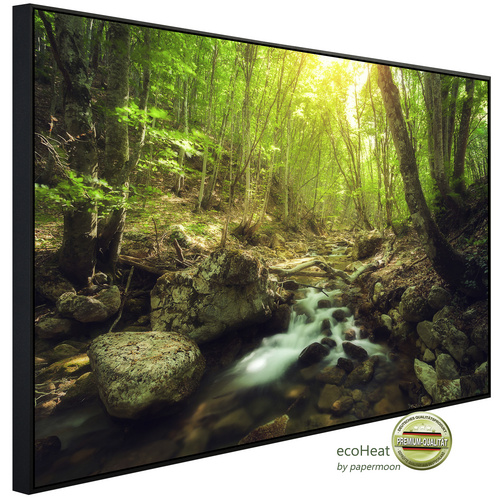 Bild von papermoon Infrarotheizung »EcoHeat - Forest Creek«, Matt-Effekt - bunt