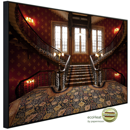 Bild von papermoon Infrarotheizung »EcoHeat - Klassische Treppen«, Matt-Effekt - bunt