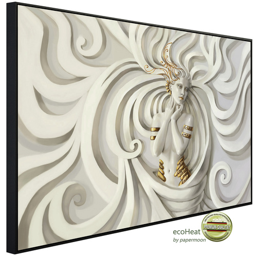 Bild von papermoon Infrarotheizung »EcoHeat - Abstrakt Frau«, Matt-Effekt - bunt
