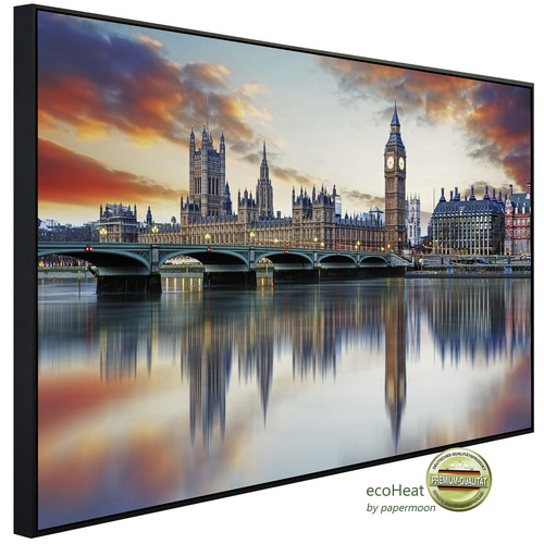 Bild von papermoon Infrarotheizung »EcoHeat - Big Ben London«, Matt-Effekt - bunt