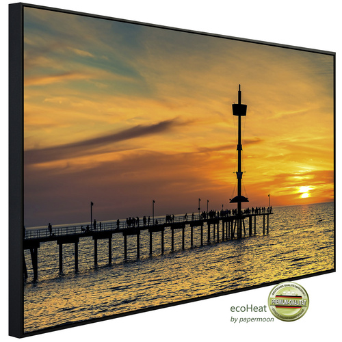 Bild von papermoon Infrarotheizung »EcoHeat - Brighton Steg«, Matt-Effekt - bunt