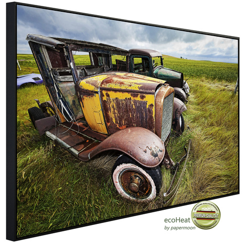 Bild von papermoon Infrarotheizung »EcoHeat - Oldtimer«, Matt-Effekt - bunt