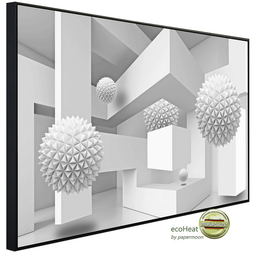 Bild von Papermoon Infrarotheizung »Abstrakt 3D Effekt«, sehr angenehme Strahlungswärme