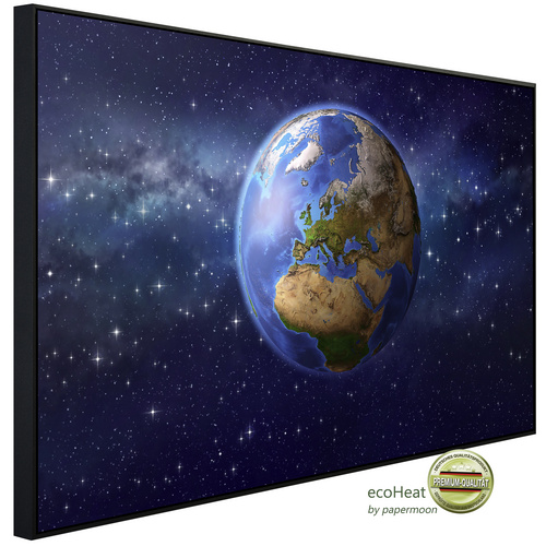 Bild von papermoon Infrarotheizung »EcoHeat - Planet Erde«, Matt-Effekt - bunt