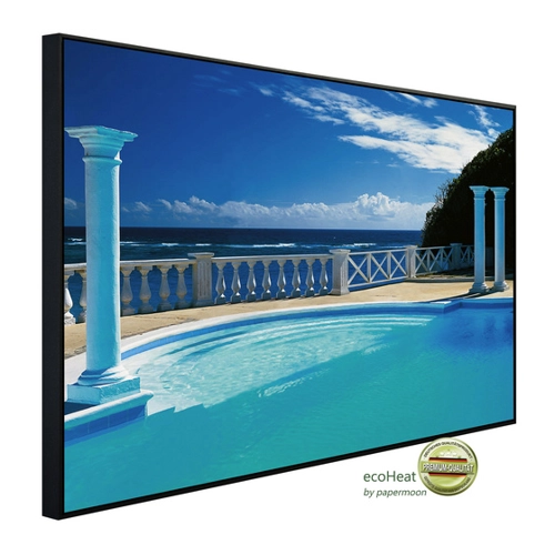 Bild von papermoon Infrarotheizung »EcoHeat - Blick auf den Pool« im Test