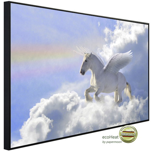 Bild von Papermoon Infrarotheizung "Pegasus in den Wolken", sehr angenehme Strahlungswärme
