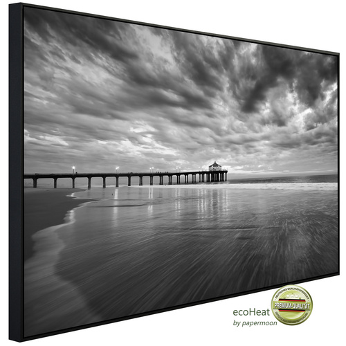 Bild von papermoon Infrarotheizung »EcoHeat - Manhattan Beach Pier«, Matt-Effekt - bunt