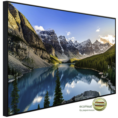 Bild von papermoon Infrarotheizung »EcoHeat - Moraine Lake Rocky Mountains«, Matt-Effekt - bunt
