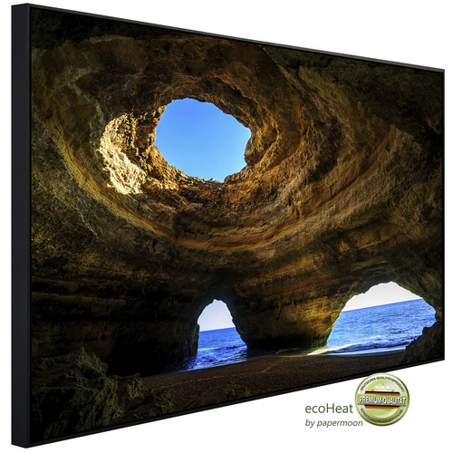 Bild von papermoon Infrarotheizung »EcoHeat - Höhle in der Benagil«, Matt-Effekt - bunt