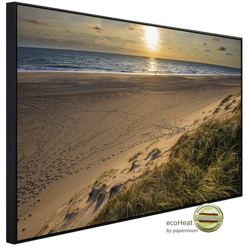 Bild von papermoon Infrarotheizung »EcoHeat - Dunes Beach Jütland«, Matt-Effekt - bunt