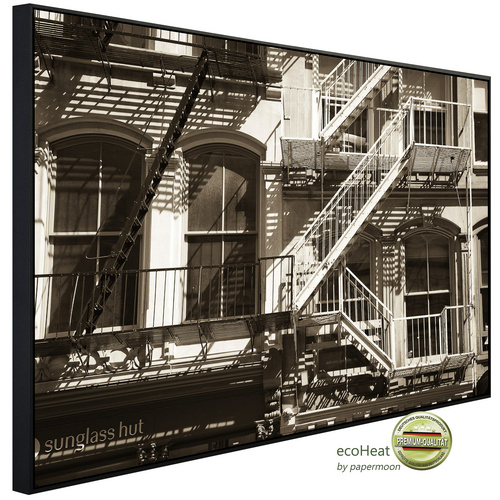 Bild von papermoon Infrarotheizung »EcoHeat - SOHO New York«, Matt-Effekt - bunt
