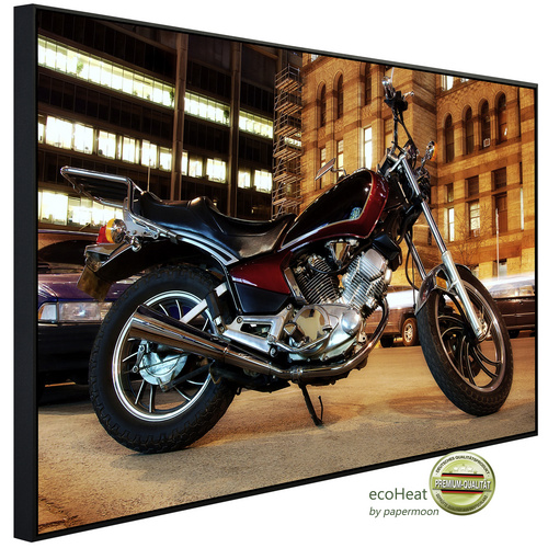 Bild von papermoon Infrarotheizung »EcoHeat - Urban Rider«, Matt-Effekt - bunt