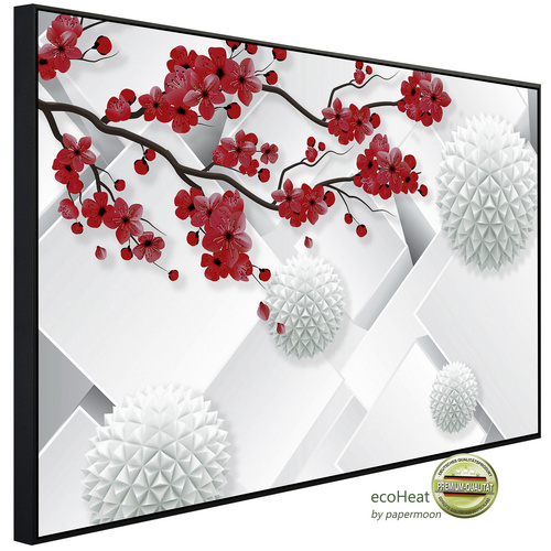Bild von papermoon Infrarotheizung »EcoHeat - Abstrakt 3D Effekt«, Matt-Effekt - bunt