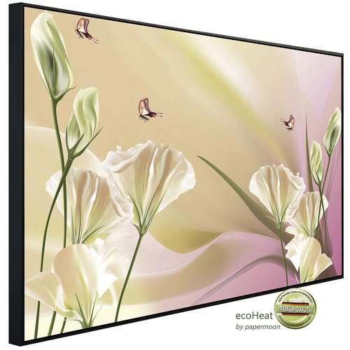 Bild von papermoon Infrarotheizung »EcoHeat - Muster mit Blumen«, Matt-Effekt - bunt