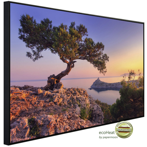 Bild von papermoon Infrarotheizung »EcoHeat - Erstaunlicher Baum auf d. Felsen«, Matt-Effekt - bunt