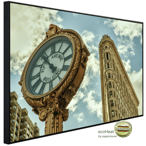 Bild von papermoon Infrarotheizung »EcoHeat - Flatiron New York«, Matt-Effekt - bunt