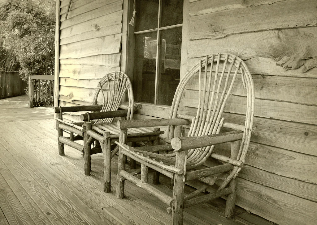 Bild von Papermoon Fototapete "WESTERN-VINTAGE HOLZWAND SCHWARZ WEIß WANDTAPETE DEKO"