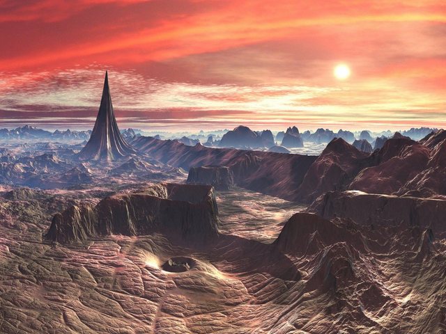 Bild von Papermoon Fototapete "PLANETEN-FUTURISTISCH WELTRAUM MOON GALAXIE UNIVERSUM"