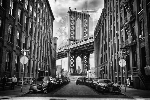 Bild von Papermoon Fototapete "Photo-Art LIDIA VANHAMME, IN AMERIKA NYC"