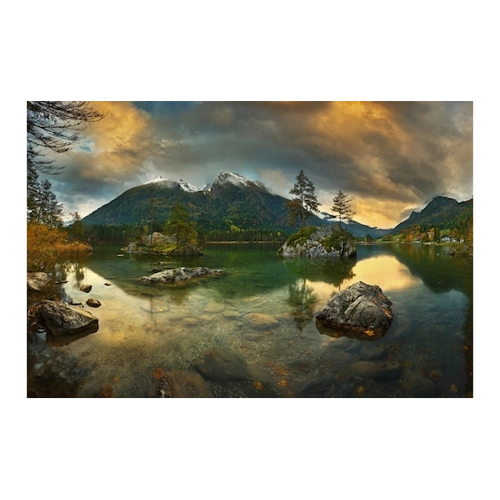 Bild von Papermoon Fototapete "Photo-Art KRZYSZTOF BROWKO, HINTERSEE"