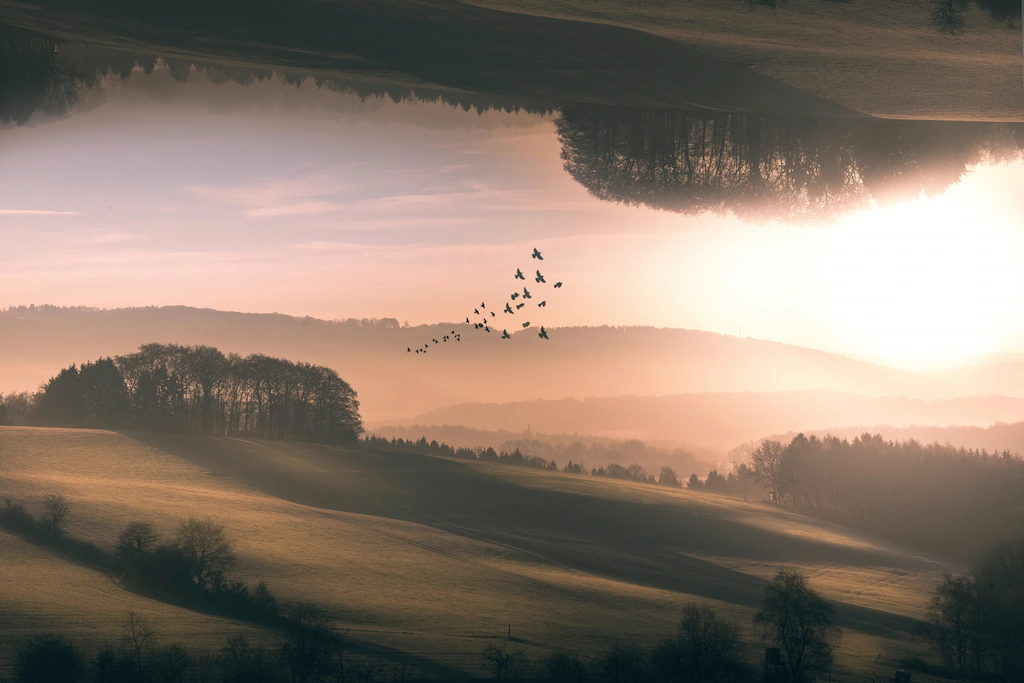 Bild von Papermoon Fototapete "Photo-Art MARCUS HENNEN, INTERPLANAR"