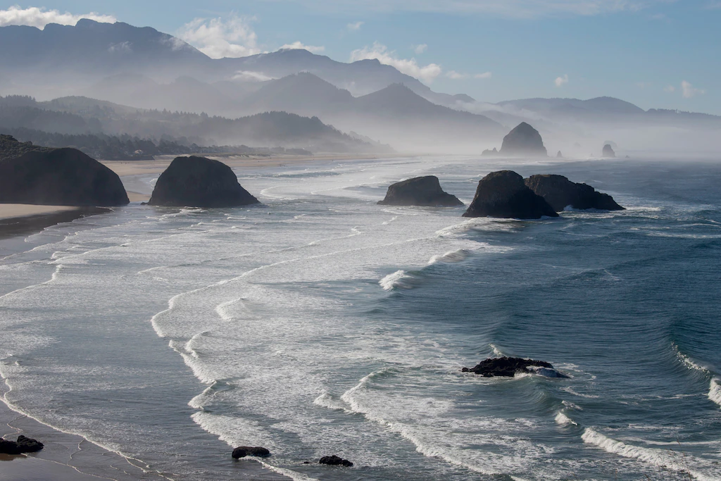 Bild von Papermoon Fototapete "Photo-Art ROBBERT MULDER, MORGENANSICHT VON ECOLA POINT"