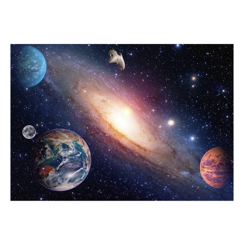 Bild von Papermoon Fototapete "PLANETEN-GALAXIE WELTALL UNIVERSUM WELTRAUM HIMMEL DEKO"