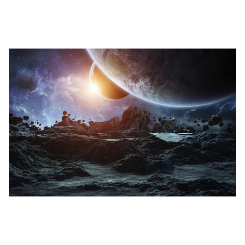 Bild von Papermoon Fototapete "GALAXIE-WELTALL UNIVERSUM PLANETEN SOLAR SYSTEM STERNE"
