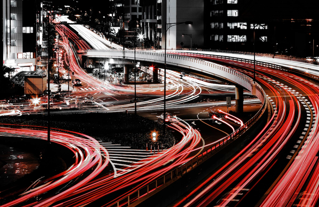 Bild von Papermoon Fototapete "Photo-Art SHIGEHIRO ONO, STRASSE"