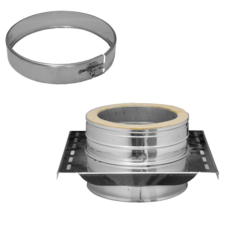 Bild von 854/DN250 DW Zwischenstütze Dinak inkl. Klemmband
