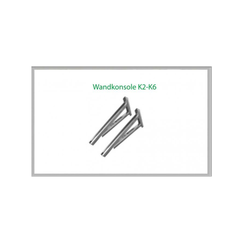 Bild von Wandkonsole K2 600mm für Schornsteinsets 150mm DW von KaminStore24