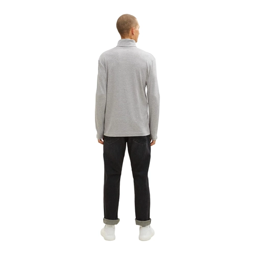 Bild von TOM TAILOR Herren Langarmshirt mit Rollkragen - Stilvoll und Bequem