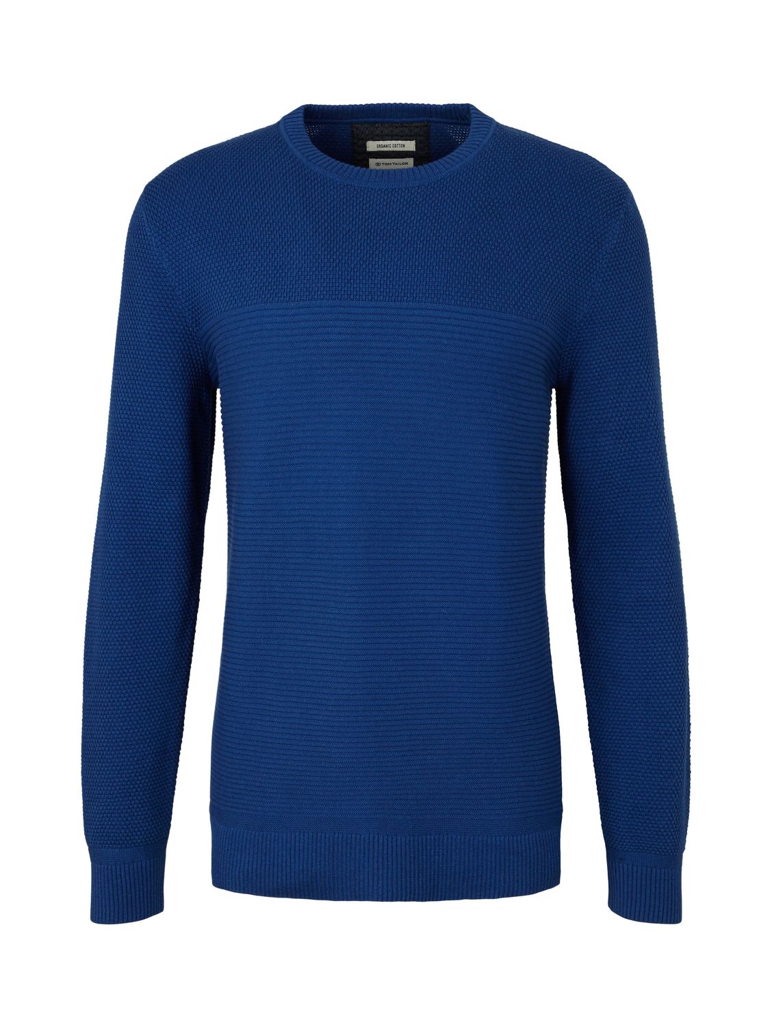 Bild von Tom Tailor Herren Rundhals Pullover BASIC STRUCTURED