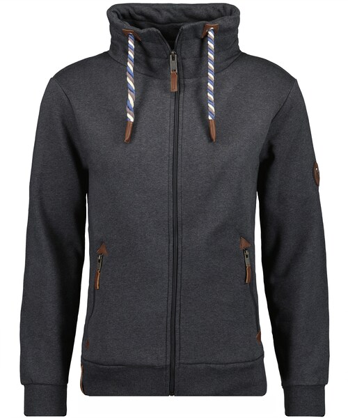 Bild von RAGMAN Sweatjacke mit Stehkragen