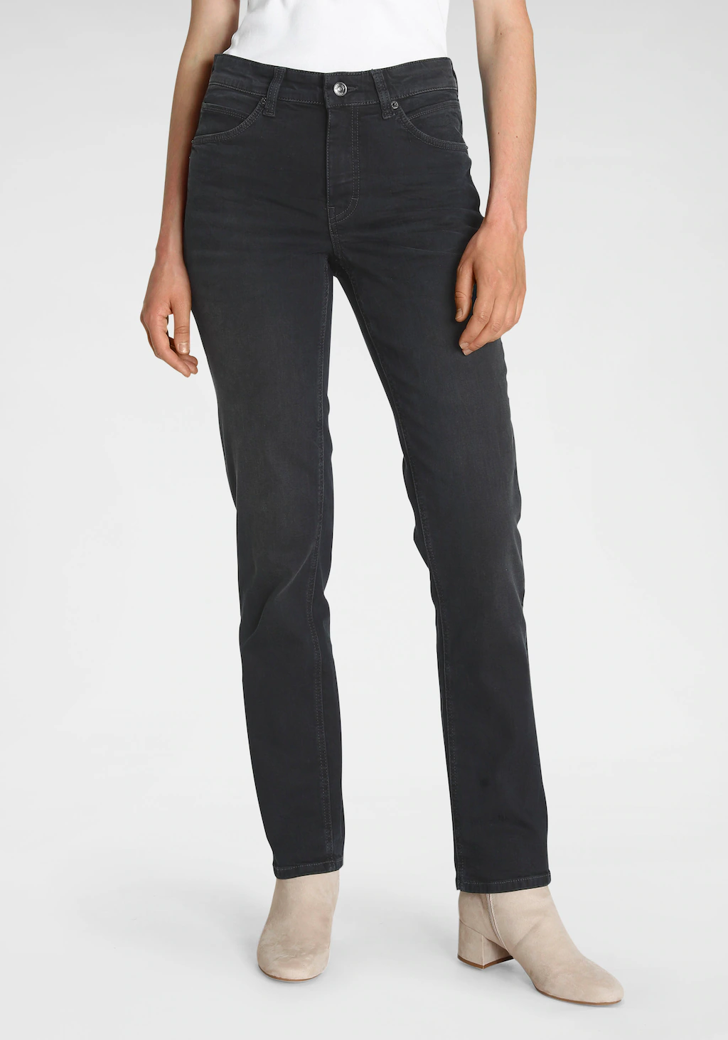 Bild von MAC Stretch-Jeans "Melanie", Gerade geschnitten