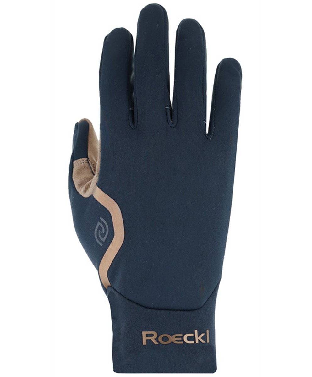 Bild von Roeckl Racale Winter Fahrrad Handschuhe lang schwarz/braun 2025 9