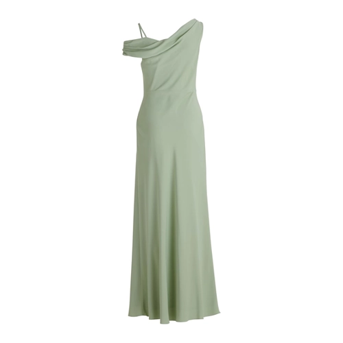 Bild von Vera Mont Damen Abendkleid mit Wasserfallausschnitt in Hot Paprika