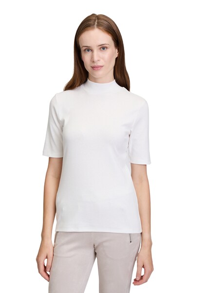 Bild von Cartoon Kurzarmshirt Cartoon Basic Shirt mit Kragen (1-tlg) Material