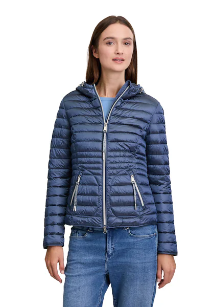 Bild von Cartoon Steppjacke »Cartoon Steppjacke mit Reißverschlusstaschen«, mit Kapuze