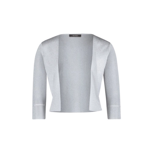 Bild von Vera Mont Damen Strickbolero ohne Verschluss in Grau/Silber