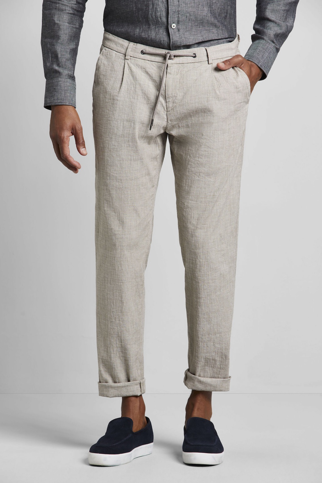 Bild von bugatti Bundfaltenhose