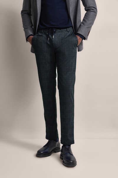 Bild von bugatti Herren 4036-66898B Slackhosen, Marine-380, Bundweite: 97 cm, beinlänge: 81 cm (38 W / 32 L)