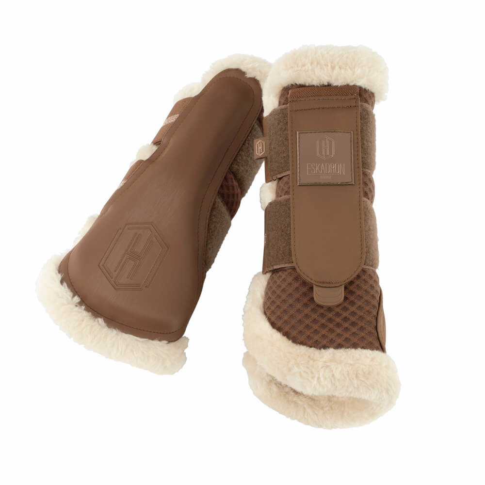 Bild von Eskadron Gamaschen MESH FAUXFUR (Heritage2024) vintage green L