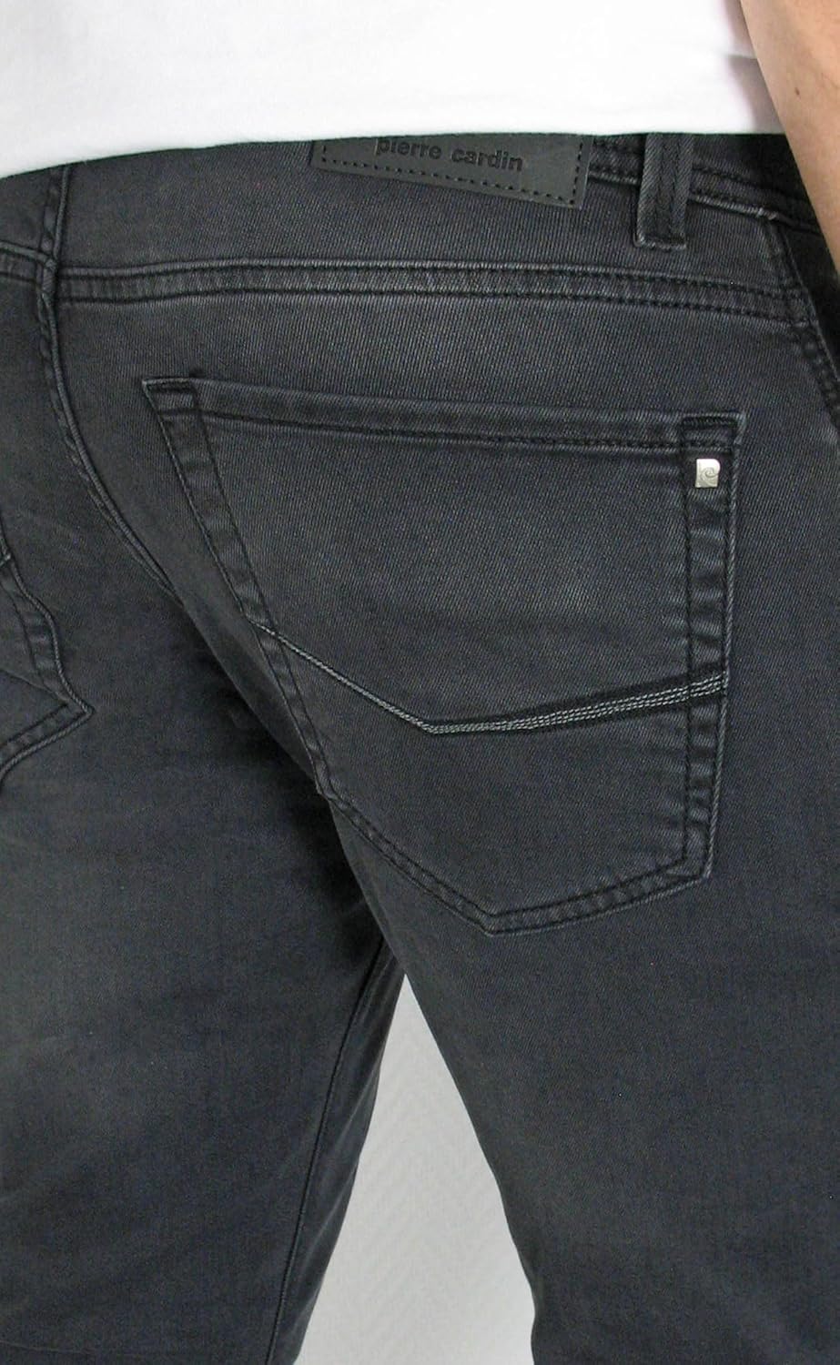 Bild von Pierre Cardin Herren 5-Pocket Lyon Tapered Jeans, Blue Used Buffies, 40W / 30L