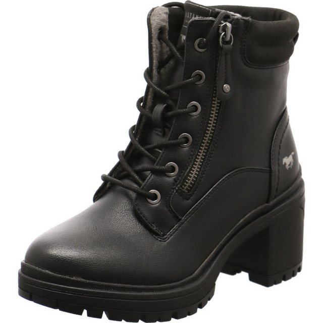 Bild von Mustang Stiefelette Schwarz Flacher Absatz für Damen - 38