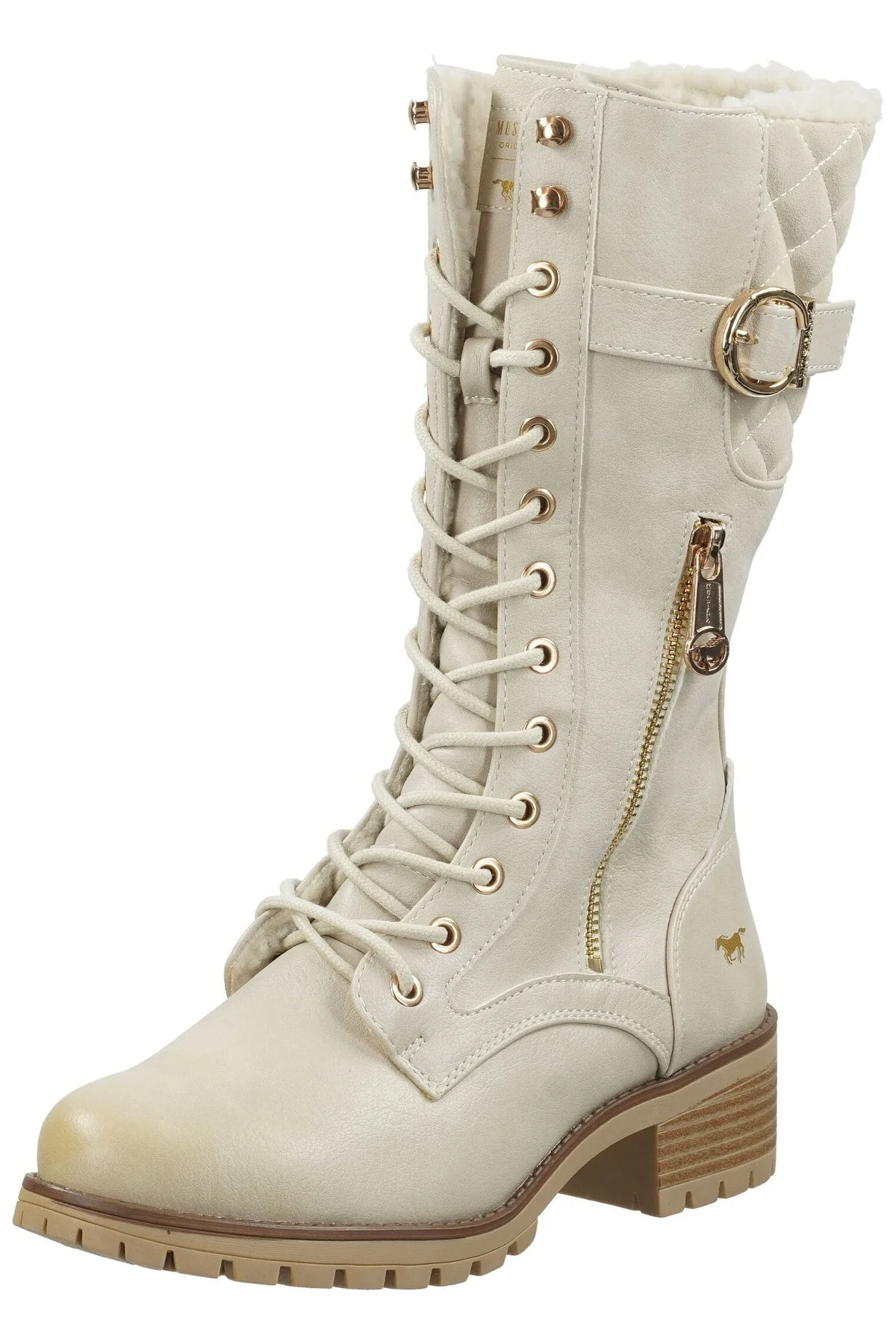 Bild von Mustang Shoes Winterstiefel, mit goldfarbenen Akzenten